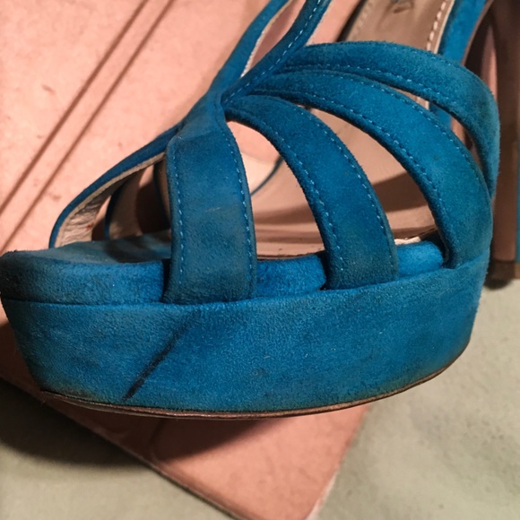 Prada Beautiful Platform High Heels Euro Size 38 / US 7.5 - Picture 14 of 16